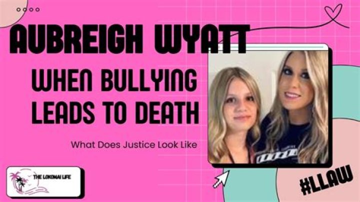 Who Bullied Aubrey Wyatt? Exploring the Truth Behind the Controversy